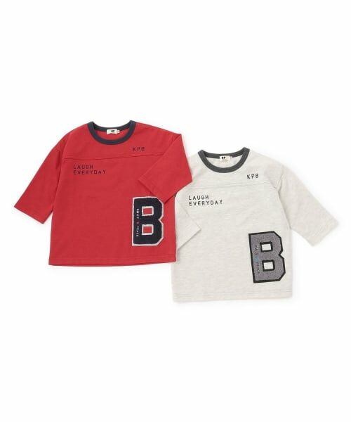 KP / ケーピー Tシャツ | サガラワッペン 7分袖Tシャツ | 詳細8