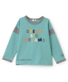 KP / ケーピー Tシャツ | カラフルロゴ刺シュウ 長袖Tシャツ