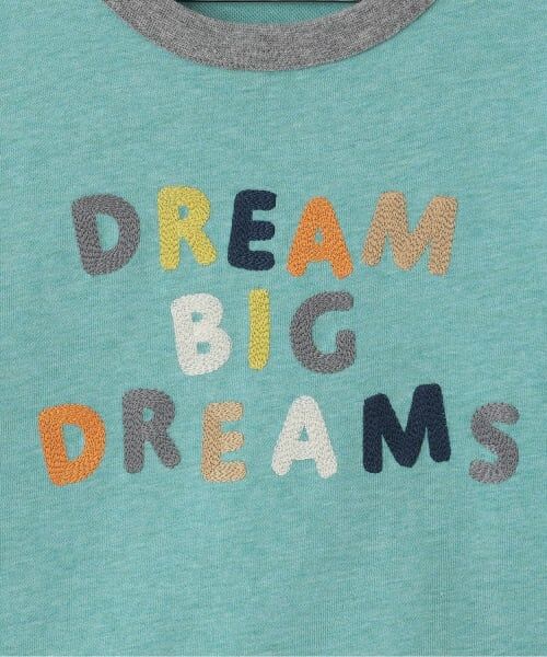 KP / ケーピー Tシャツ | カラフルロゴ刺シュウ 長袖Tシャツ | 詳細4