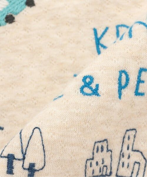 KP / ケーピー Tシャツ | 電車刺シュウ 接結長袖Tシャツ | 詳細7