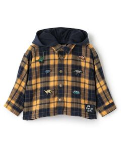 KP / ケーピー シャツ・ブラウス | フーデット チェックシャツ