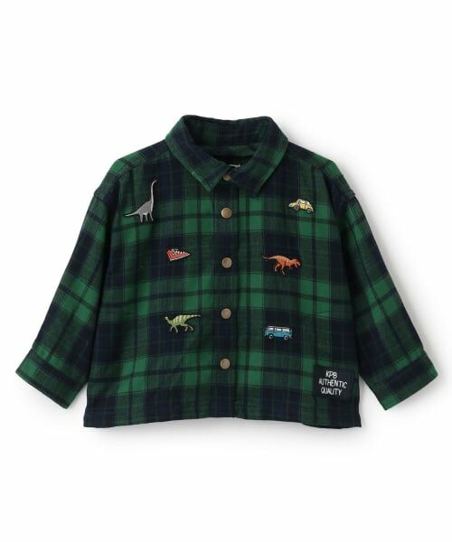KP / ケーピー シャツ・ブラウス | フーデット チェックシャツ | 詳細2