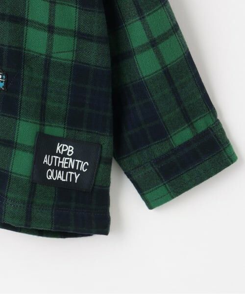 KP / ケーピー シャツ・ブラウス | フーデット チェックシャツ | 詳細7