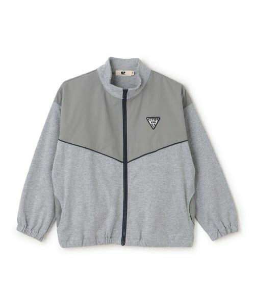 KP / ケーピー カーディガン・ボレロ | トラックジャケット（トップ グレー）