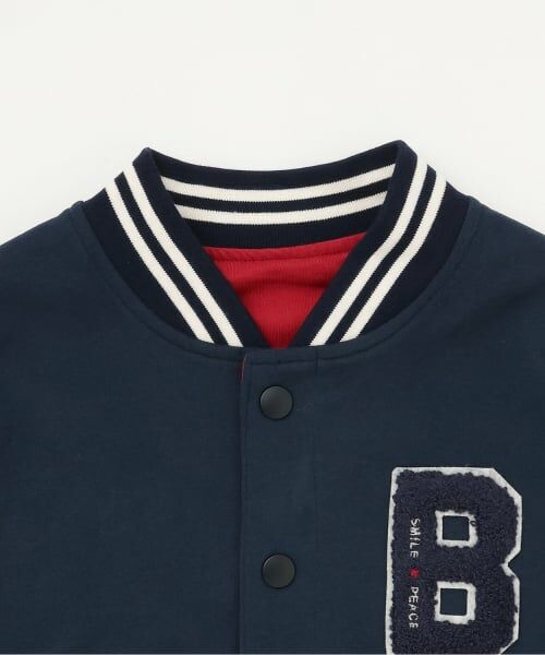 KP / ケーピー ブルゾン | リバーシブル　カットソースタジャン | 詳細5