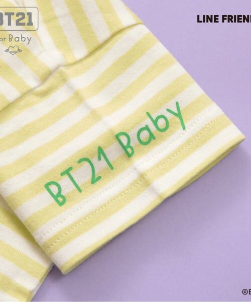 KP / ケーピー Tシャツ | 【BT21】アップリケボーダー半袖Tシャツ | 詳細27