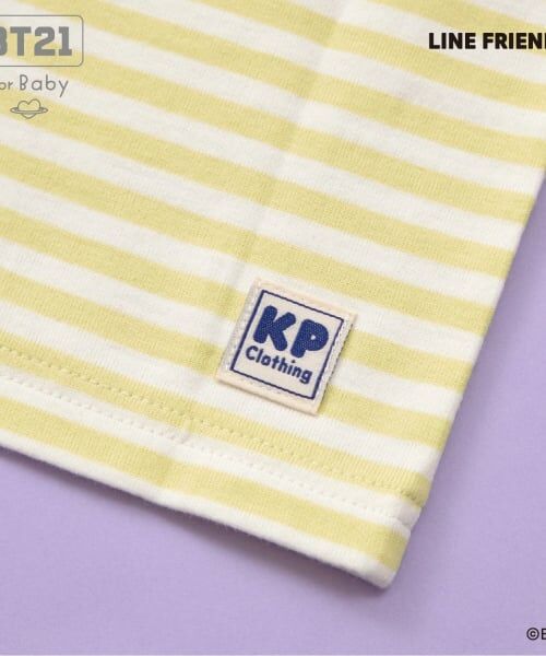 KP / ケーピー Tシャツ | 【BT21】アップリケボーダー半袖Tシャツ | 詳細28