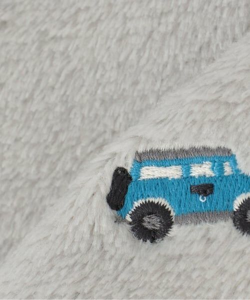 KP / ケーピー ブルゾン | タフタ×車刺しゅう裏ボア 中綿ベスト | 詳細11