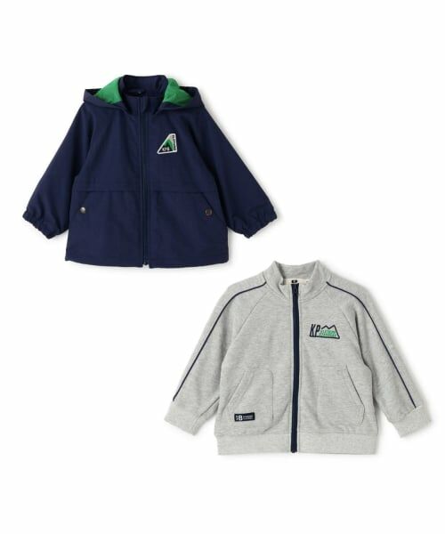 KP / ケーピー ブルゾン | ライナー付 2WAYジャケット | 詳細3