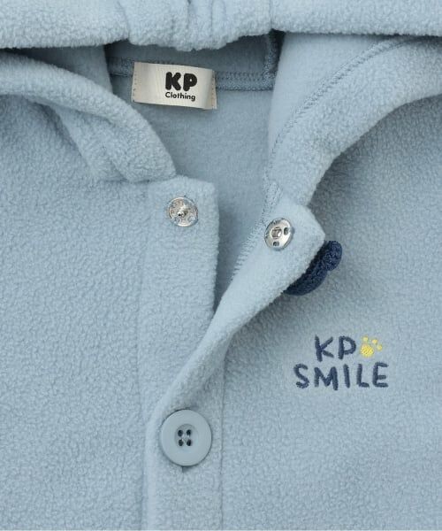 KP / ケーピー ベビー・キッズウエア | くま編ぐるみ フリースマント | 詳細3