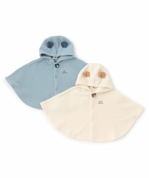 KP / ケーピー ベビー・キッズウエア | くま編ぐるみ フリースマント | 詳細8