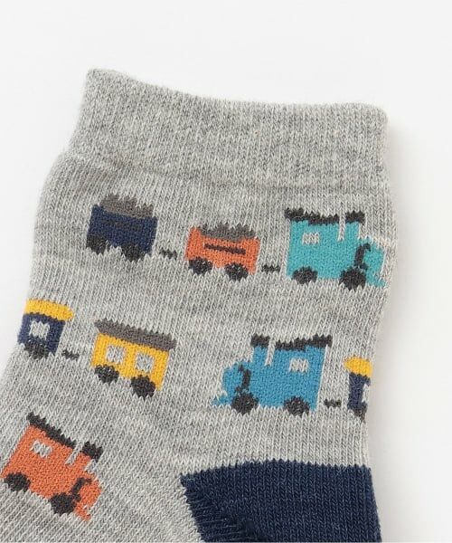 KP / ケーピー ソックス | 電車柄 ソックス | 詳細1