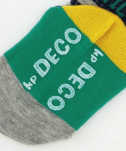 KP / ケーピー ソックス | 恐竜・ライン 2Pソックス | 詳細3