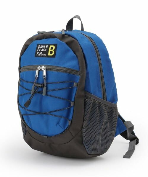 KP / ケーピー リュック・バックパック | フロントバンジーコード リュック（ブルー）