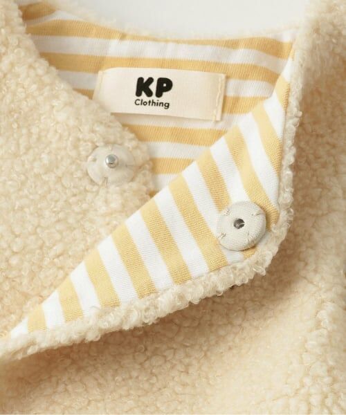 KP / ケーピー ベビー・キッズウエア | クマ ボアベスト | 詳細3
