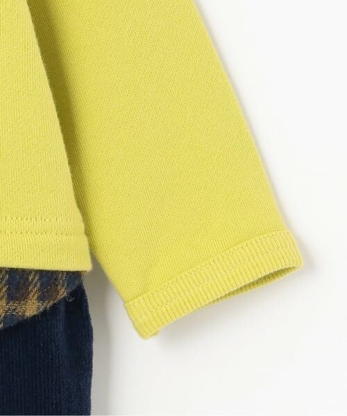 KP / ケーピー ロンパース | 車刺しゅう 裏毛×ニットコール カバーオール | 詳細4