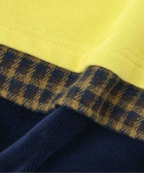 KP / ケーピー ロンパース | 車刺しゅう 裏毛×ニットコール カバーオール | 詳細6