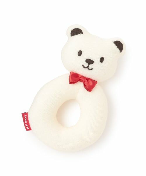 KP / ケーピー おもちゃ・トイカメラ | ニギニギ クマ（オフ ホワイト）