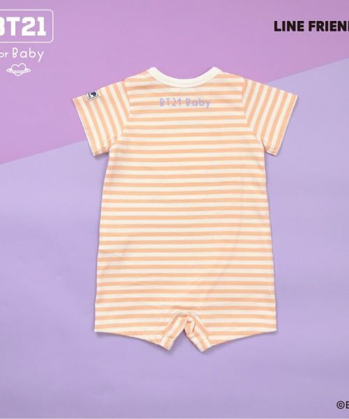 KP / ケーピー ロンパース | 【BT21】アップリケ 総柄ショートオール | 詳細1