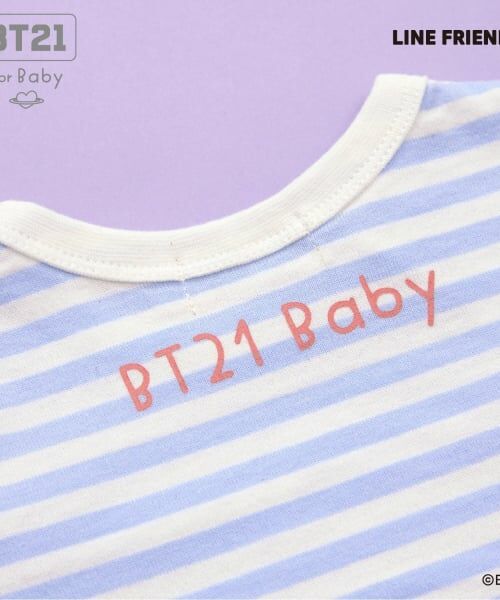 KP / ケーピー ロンパース | 【BT21】アップリケ 総柄ショートオール | 詳細16