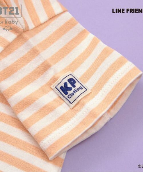 KP / ケーピー ロンパース | 【BT21】アップリケ 総柄ショートオール | 詳細3