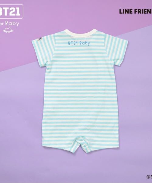 KP / ケーピー ロンパース | 【BT21】アップリケ 総柄ショートオール | 詳細9