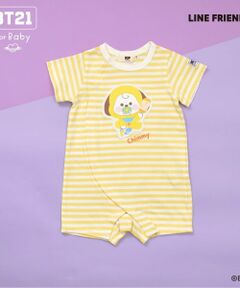 KP / ケーピー ロンパース | 【BT21】アップリケボーダーショートオール