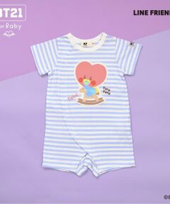 KP / ケーピー ロンパース | 【BT21】アップリケボーダーショートオール