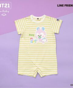 KP / ケーピー ロンパース | 【BT21】アップリケボーダーショートオール