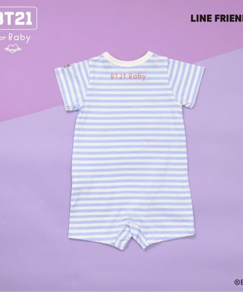 KP / ケーピー ロンパース | 【BT21】アップリケボーダーショートオール | 詳細13