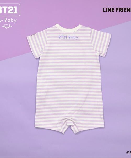 KP / ケーピー ロンパース | 【BT21】アップリケボーダーショートオール | 詳細21