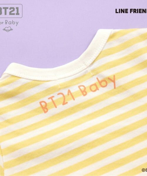 KP / ケーピー ロンパース | 【BT21】アップリケボーダーショートオール | 詳細8