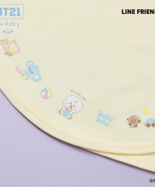 KP / ケーピー ベビー・キッズウエア | 【BT21】プリント＆刺しゅうマント | 詳細2