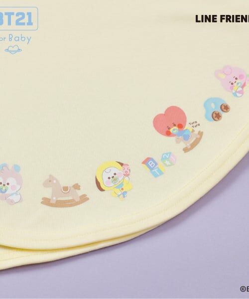 KP / ケーピー ベビー・キッズウエア | 【BT21】プリント＆刺しゅうマント | 詳細3