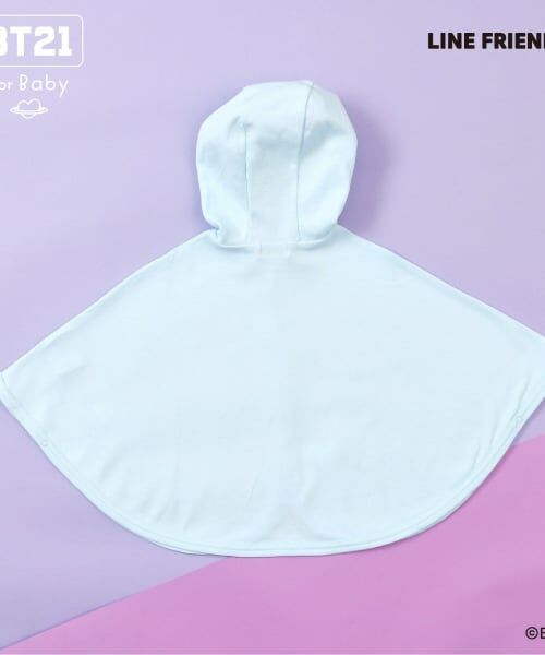 KP / ケーピー ベビー・キッズウエア | 【BT21】プリント＆刺しゅうマント | 詳細5