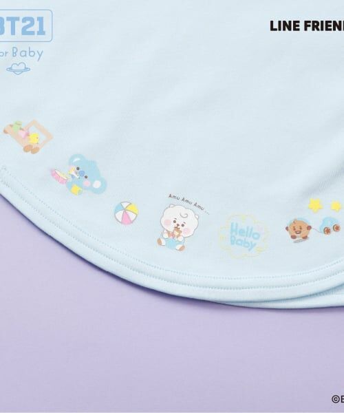 KP / ケーピー ベビー・キッズウエア | 【BT21】プリント＆刺しゅうマント | 詳細6