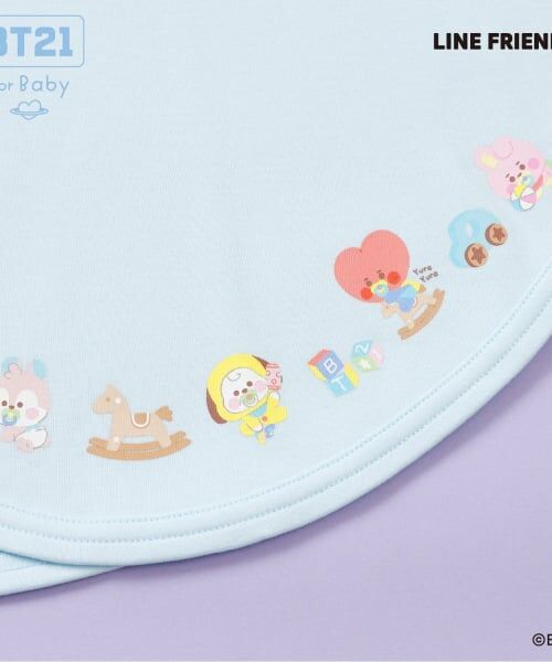 KP / ケーピー ベビー・キッズウエア | 【BT21】プリント＆刺しゅうマント | 詳細7