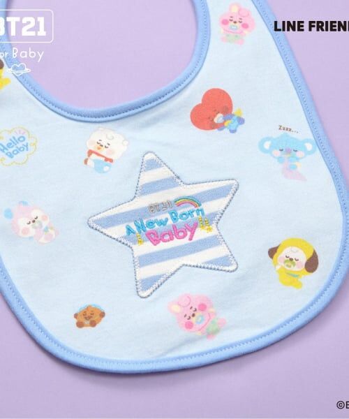 KP / ケーピー スタイ・ビブ | 【BT21】総柄スタイ | 詳細4