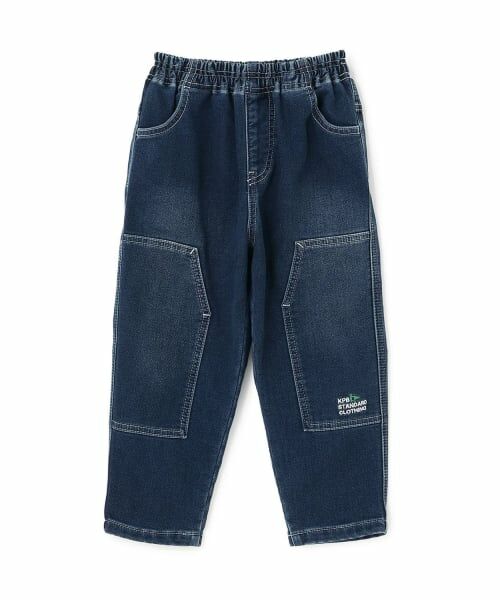KP / ケーピー その他パンツ | ストレッチデニム ダブルニーワークパンツ（紺）