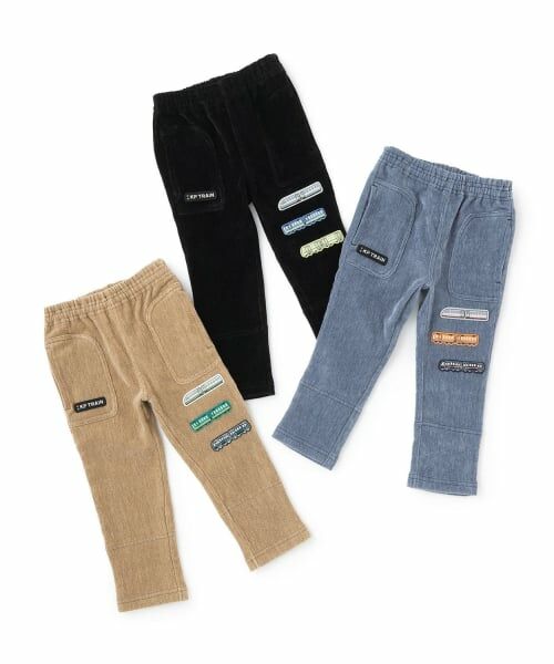 KP / ケーピー その他パンツ | 電車ワッペン ツイルベア起毛パンツ | 詳細11