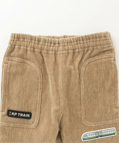 KP / ケーピー その他パンツ | 電車ワッペン ツイルベア起毛パンツ | 詳細3