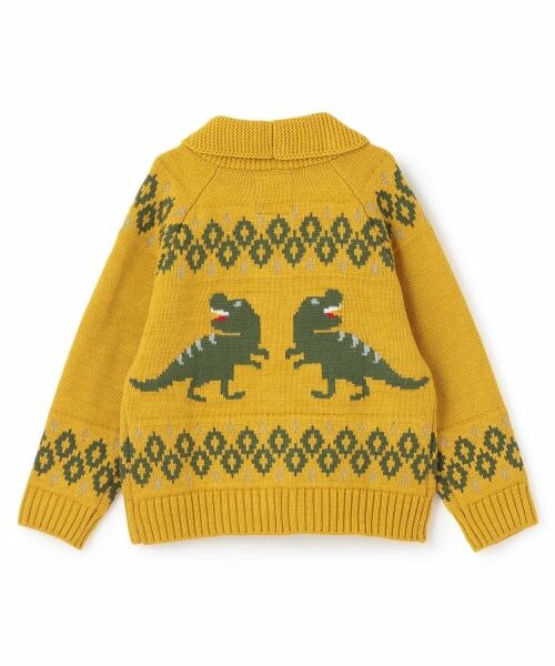 KP / ケーピー ニット・セーター | 恐竜 カウチンセーター | 詳細1