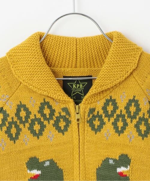 KP / ケーピー ニット・セーター | 恐竜 カウチンセーター | 詳細2