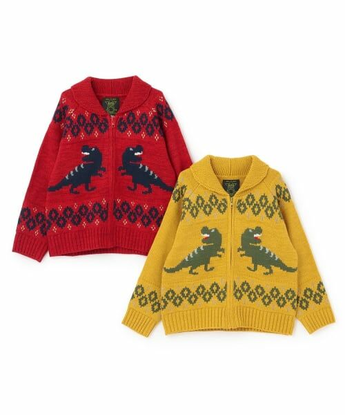 KP / ケーピー ニット・セーター | 恐竜 カウチンセーター | 詳細5