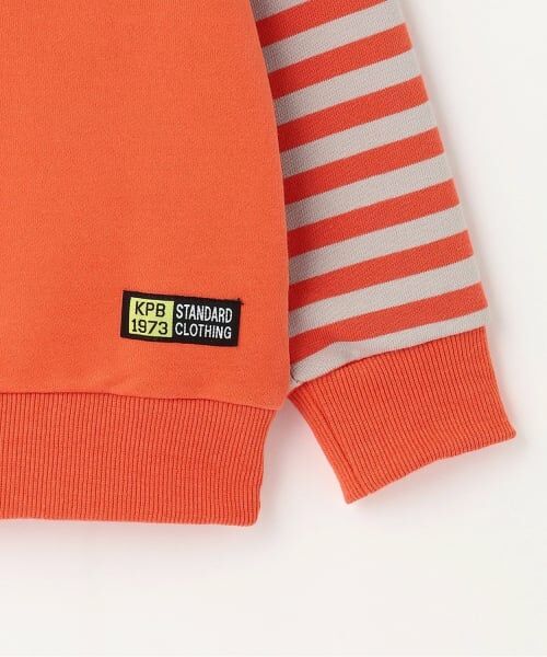 KP / ケーピー スウェット | 袖ボーダー配色 トレーナー | 詳細5