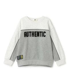 KP / ケーピー スウェット | 胸切り替えバイカラー トレーナー