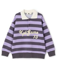 KP / ケーピー スウェット | 衿付き ボーダー裏毛トレーナー