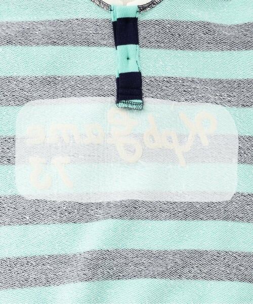 KP / ケーピー スウェット | 衿付き ボーダー裏毛トレーナー | 詳細4