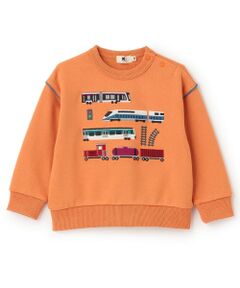 KP / ケーピー スウェット | 電車アップリケ トレーナー