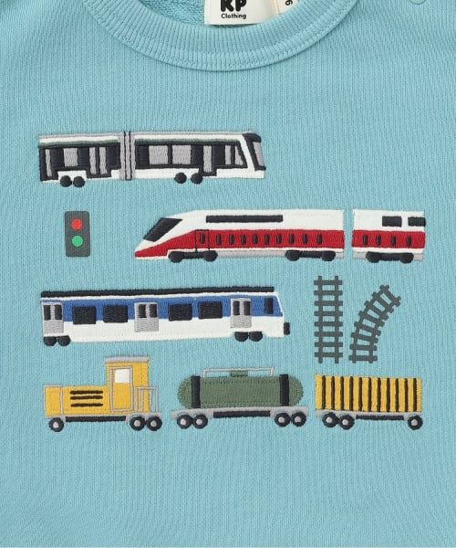 KP / ケーピー スウェット | 電車アップリケ トレーナー | 詳細3